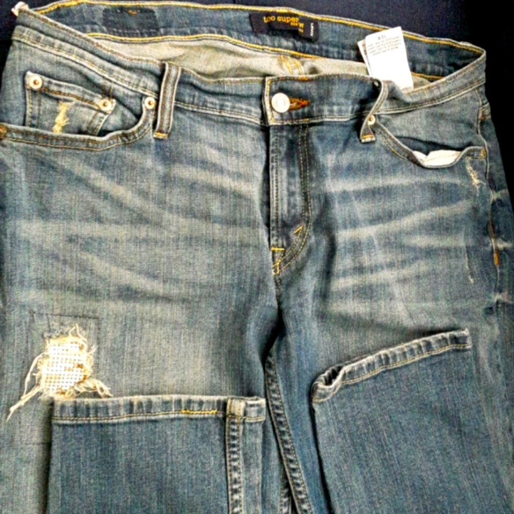 Beautiful blue jeans woman's size 13